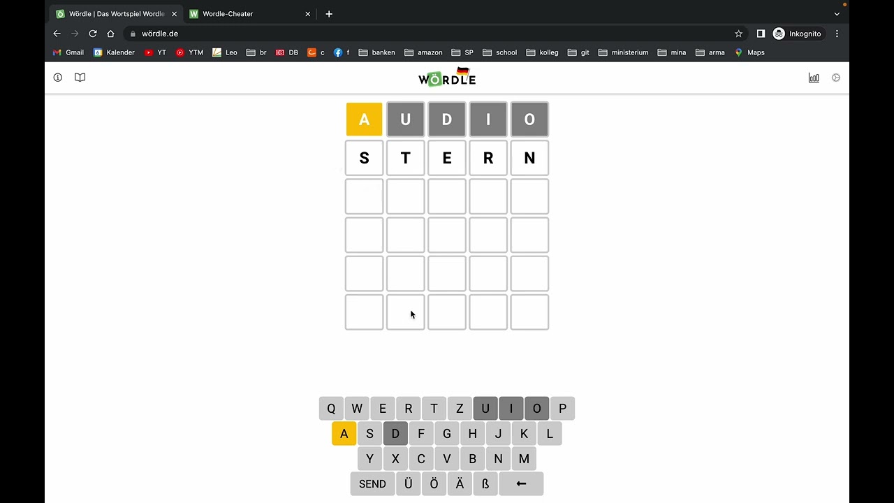 Wie cheate ich bei Wördle.de?