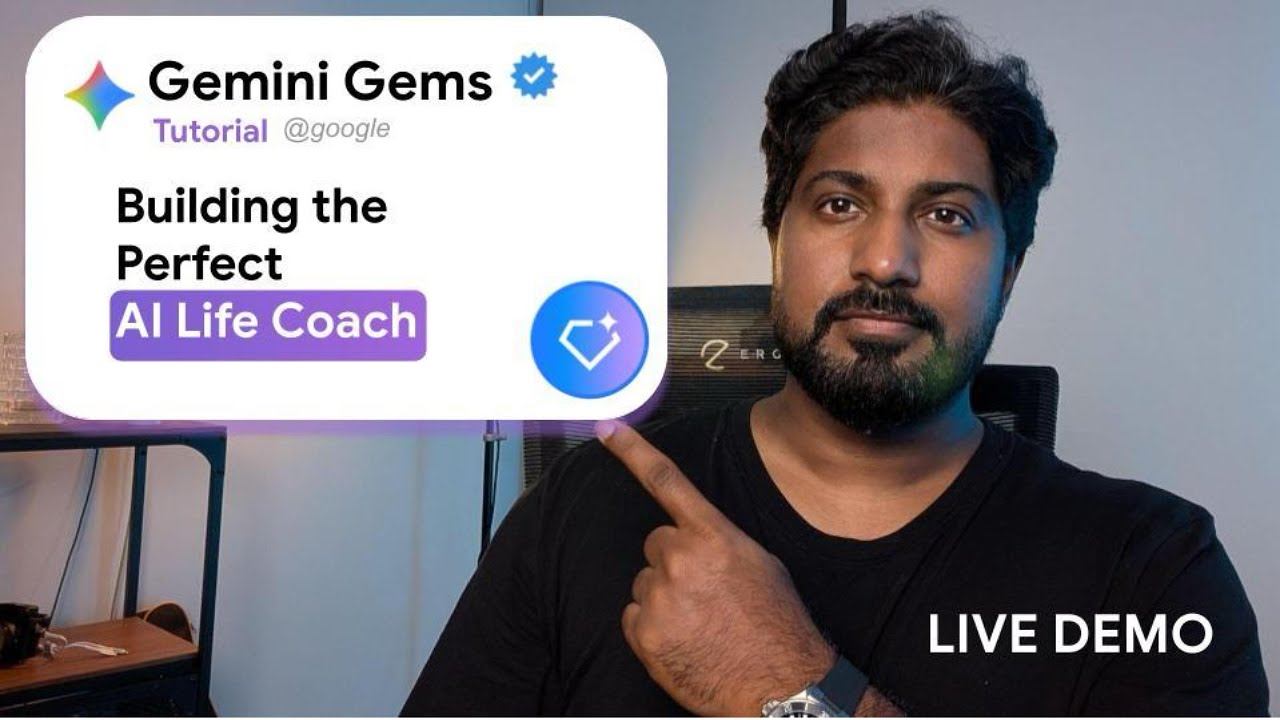 Gemini Gem Tutorial - How to Build a Custom AI Life Coach (Step-By-Step) NO Coding Needed