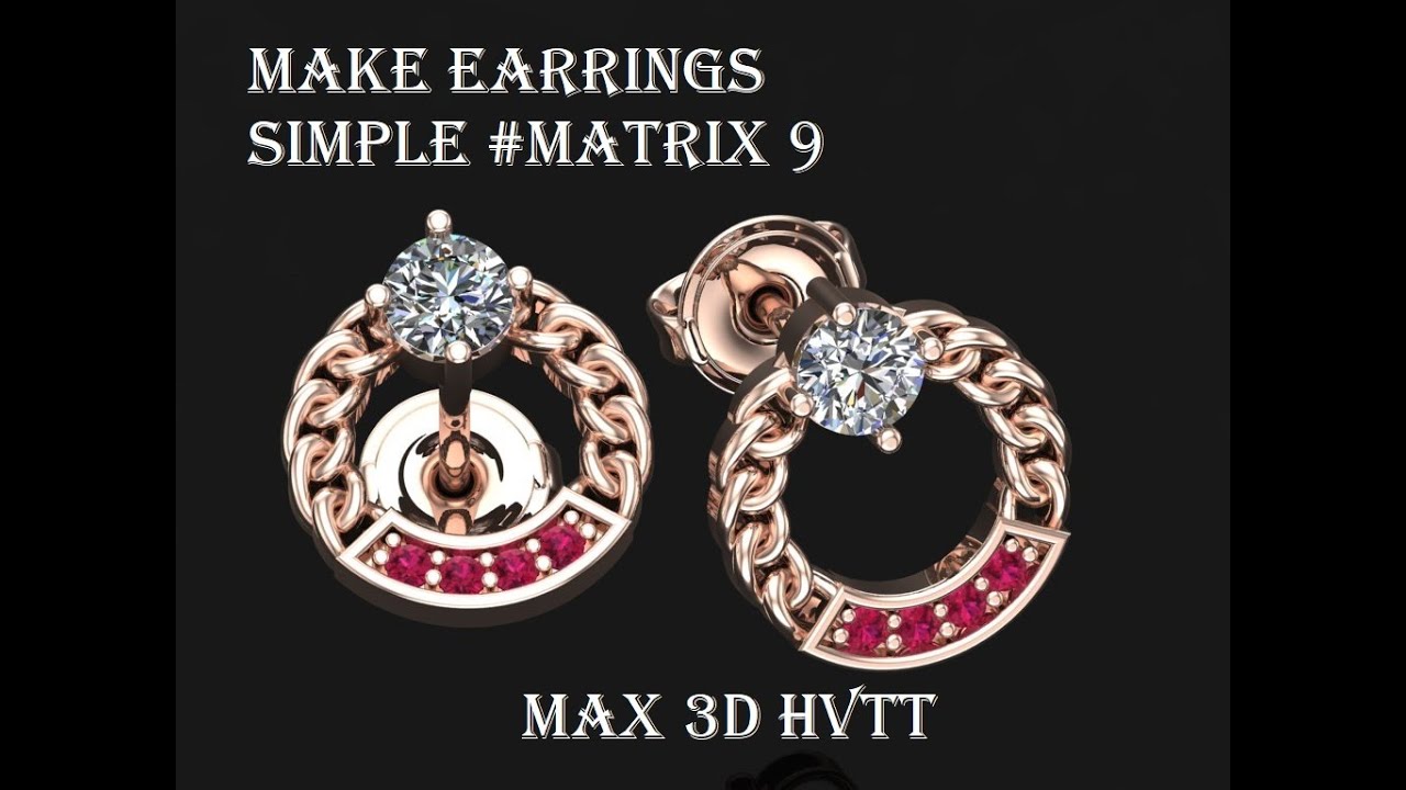 DRAW EARINGS STEP BY STEP 