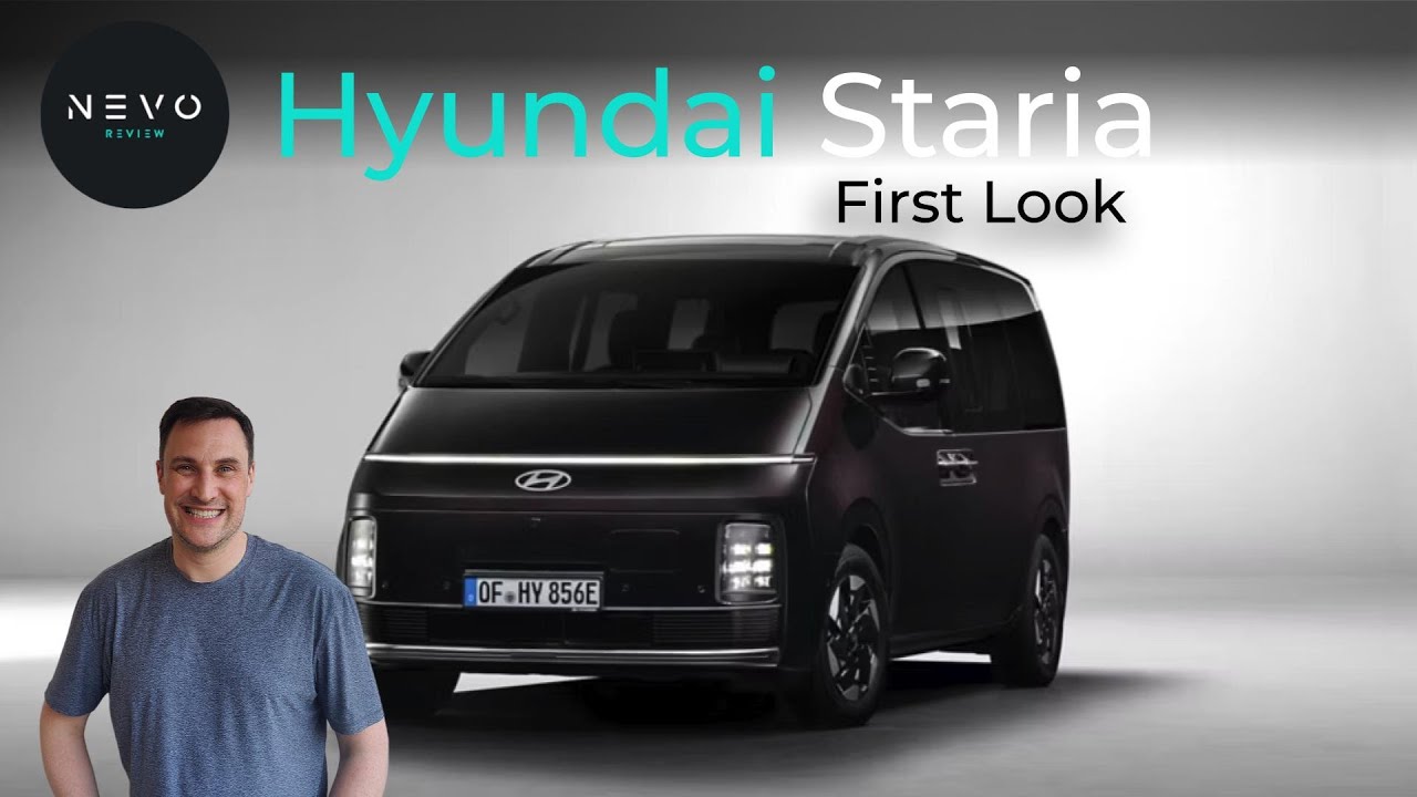 Первый взгляд на электромобиль Hyundai Staria