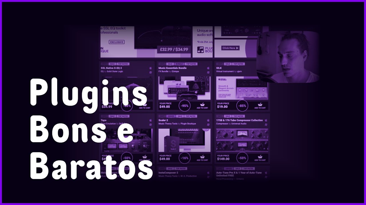 Plugins Bons e Baratos para Produção Musical