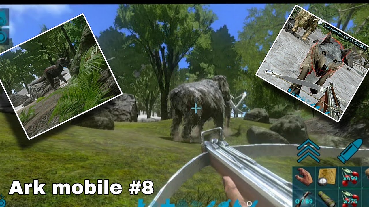 A minha saga pra domar um mamute que deu errado  | Ark mobile #8 