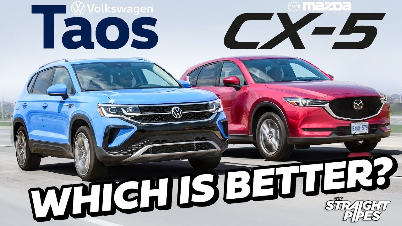 Обзор VW Taos и Mazda CX-5 2022 года — лучшие доступные внедорожники класса люкс