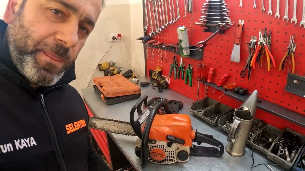 Stihl Ms 170 Gaza Tam Basınca Boğulup Stop Ediyor