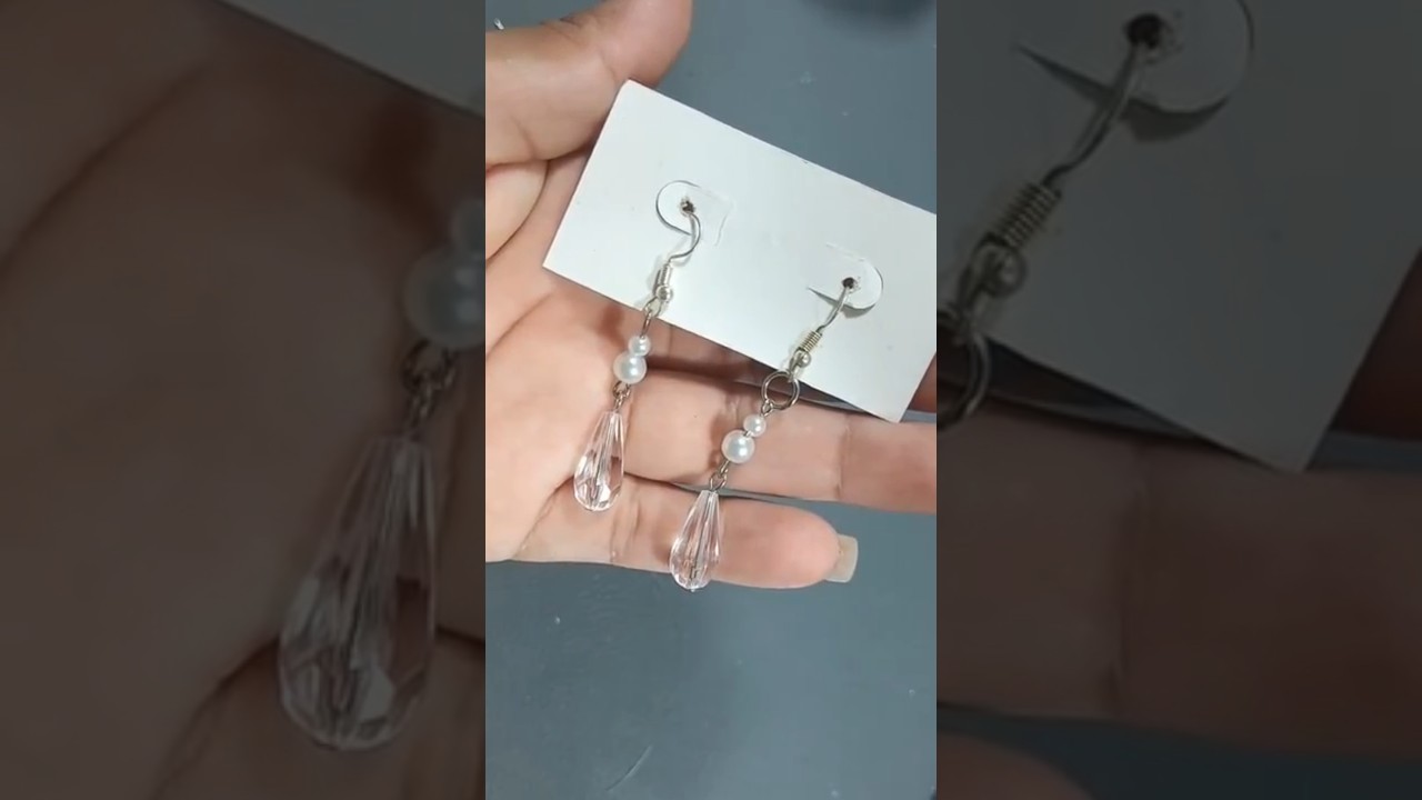 Como hacer aretes f&aacute;cil y r&aacute;pido #beads