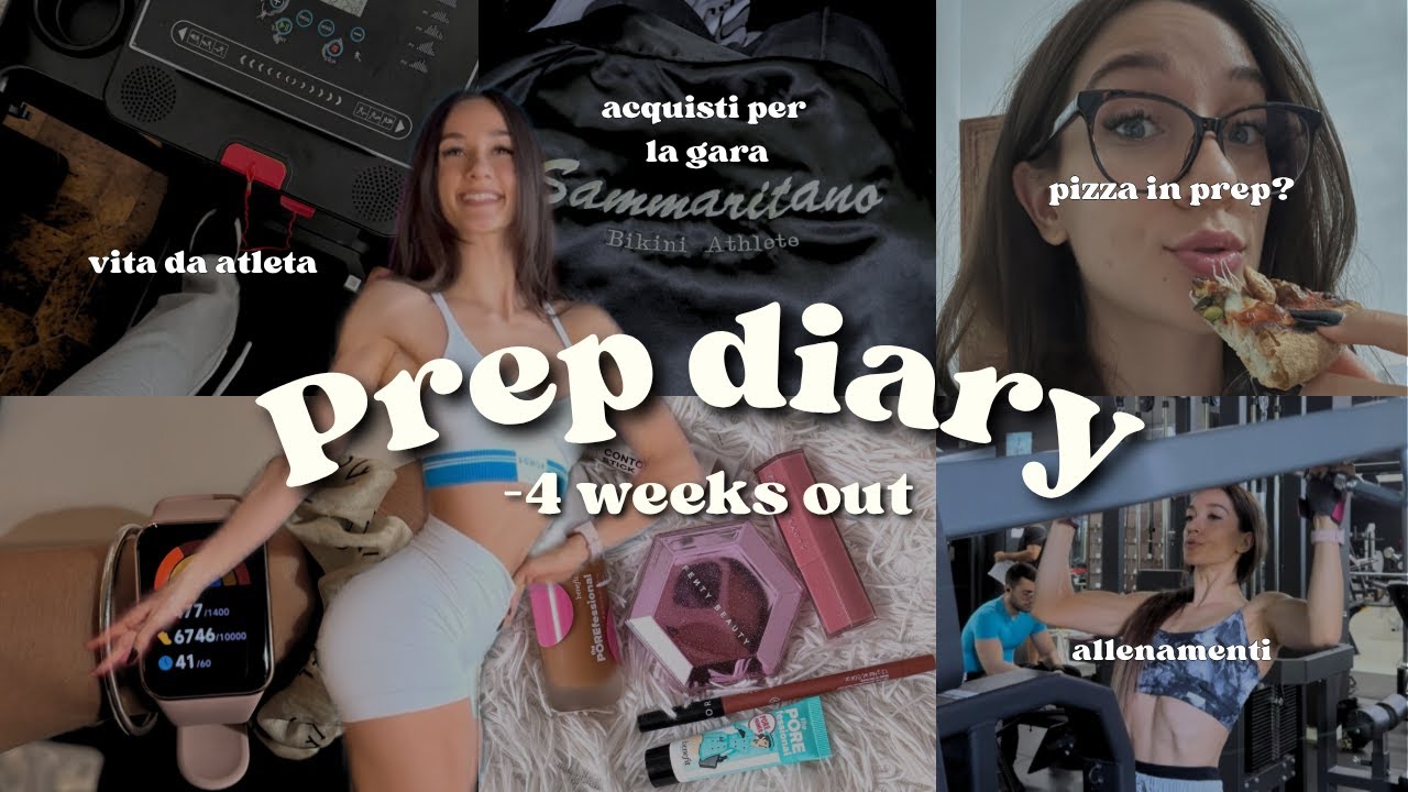 WEEKLY VLOG | -4 SETTIMANE ALLA MIA PRIMA GARA! UN LATO DI ME CHE NON AVETE MAI VISTO...