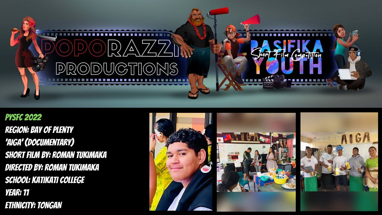PYSFC 2022 BOP -  AIGA - A Doco by Roman Tukimaka - Katikati College