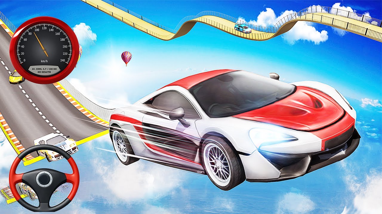 Mega Ramp Car Racing Master 3D - Extreme Stunts Car Driving Games - Android GamePlay