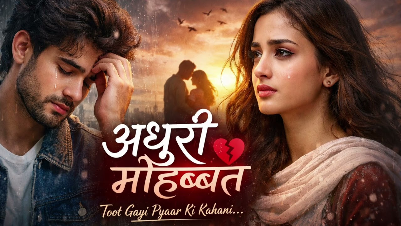 अधूरी मोहब्बत 💔 | New Hindi Sad Song 2026 | Heart Touching Love Story Song | Sad Romantic Song