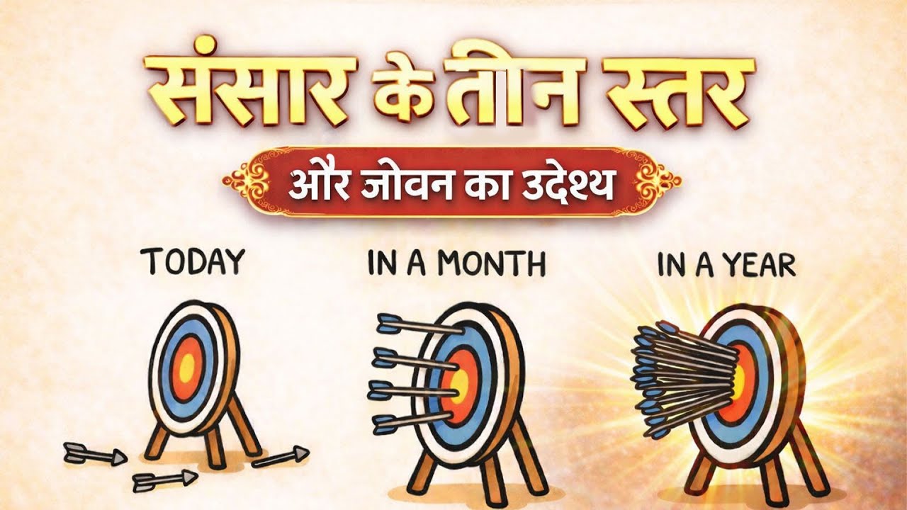 संसार के तीन स्तर और जीवन का उद्देश्य #life #spirituality #motivation #satsang #spiritualawareness1