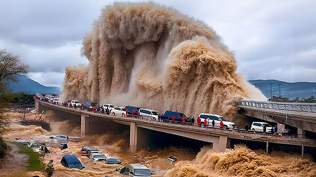 Shocking Natural Disasters Ever Caught on Camera😱