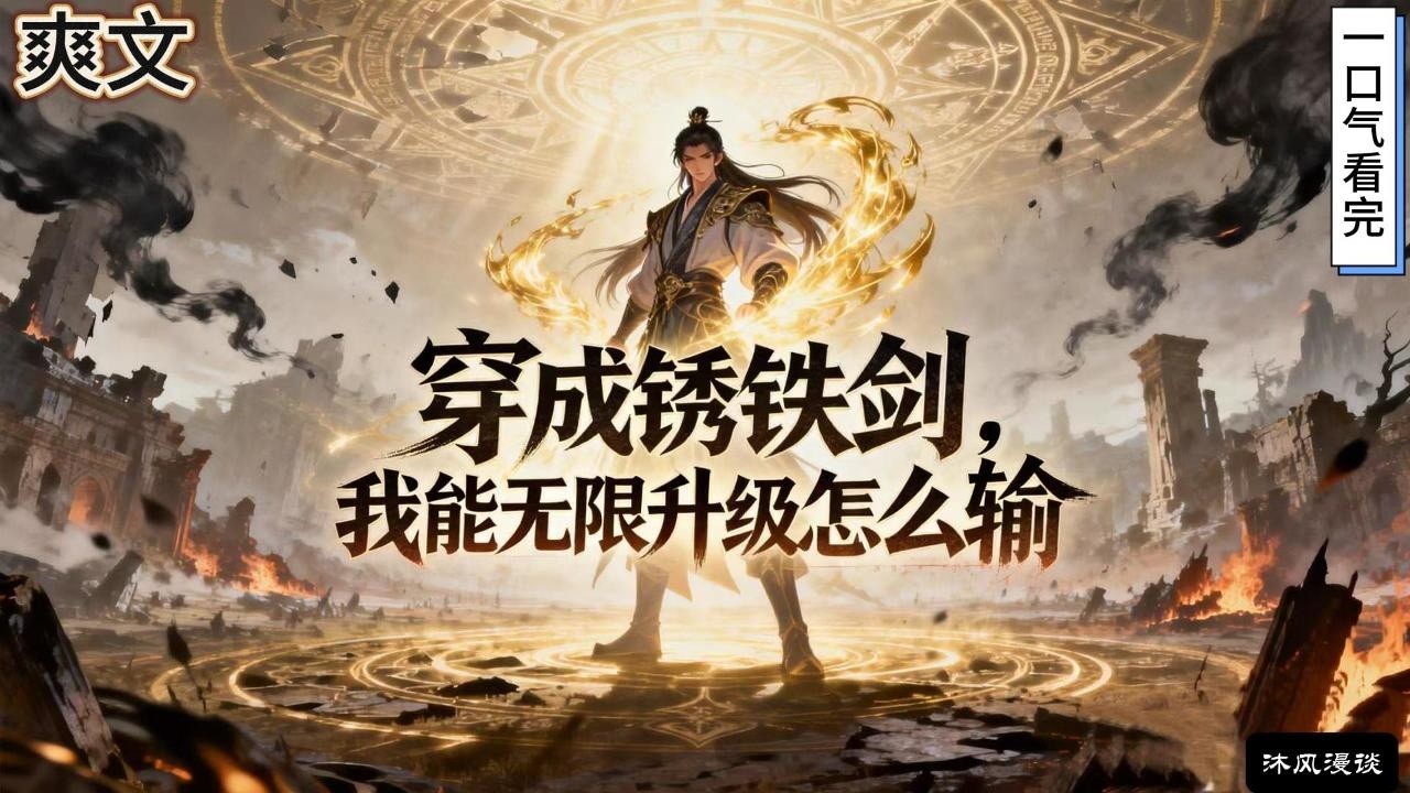 完结《穿成锈铁剑，我能无限升级怎么输》小明意外穿越，成为锈铁剑，并被随便打拍碎！要死了怎么办？嘎嘎乱吃，狂暴升级！而他也将在玄幻修仙界创造自己无上辉煌！#動漫 #穿越#有声漫画#爽文#玄幻 #无敌