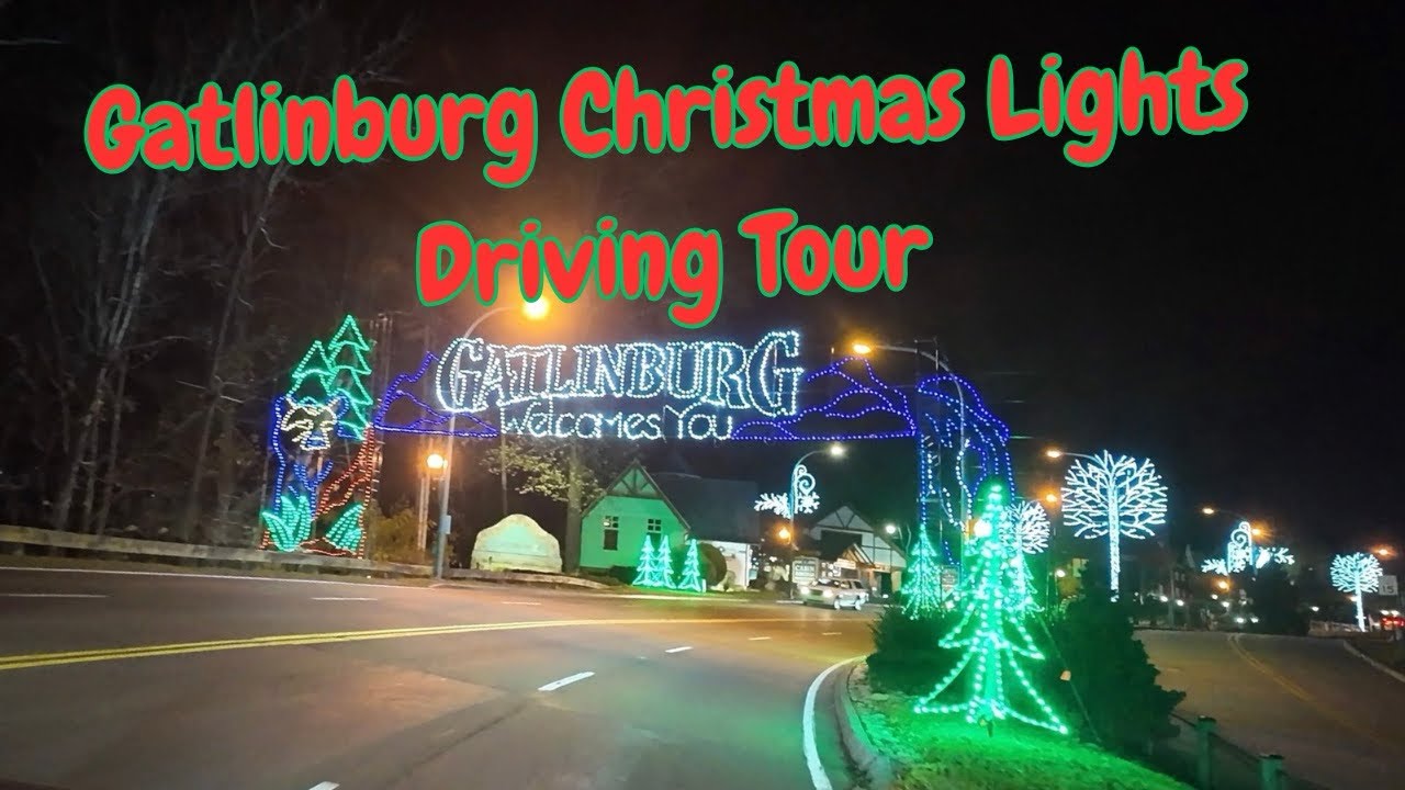 Gatlinburg Christmas Lights Drive 2025 🎄✨