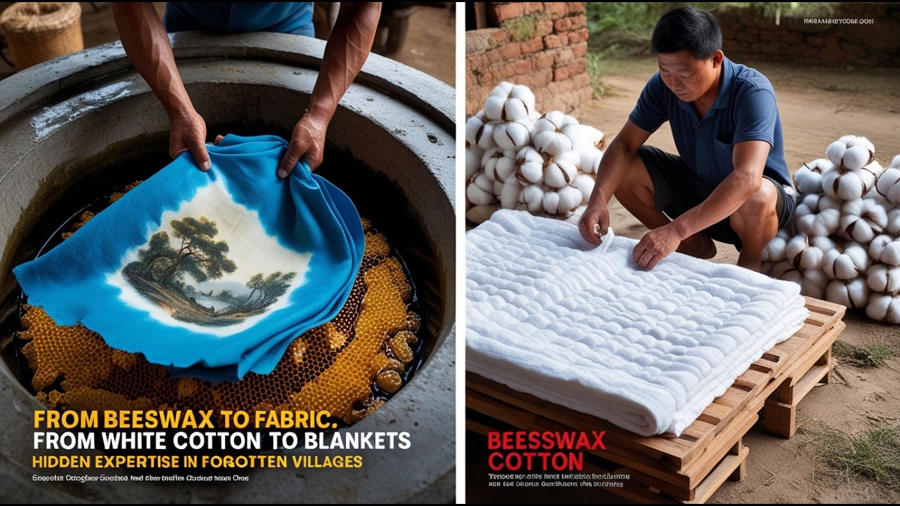 From Beeswax to Fabric, from White Cotton to Blankets – Hidden Expertise in Forgotten Villages
