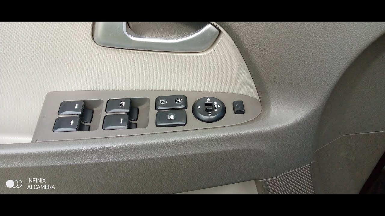 Kia Sportage 3 . Водительская кнопка стеклоподъёмника - ремонт