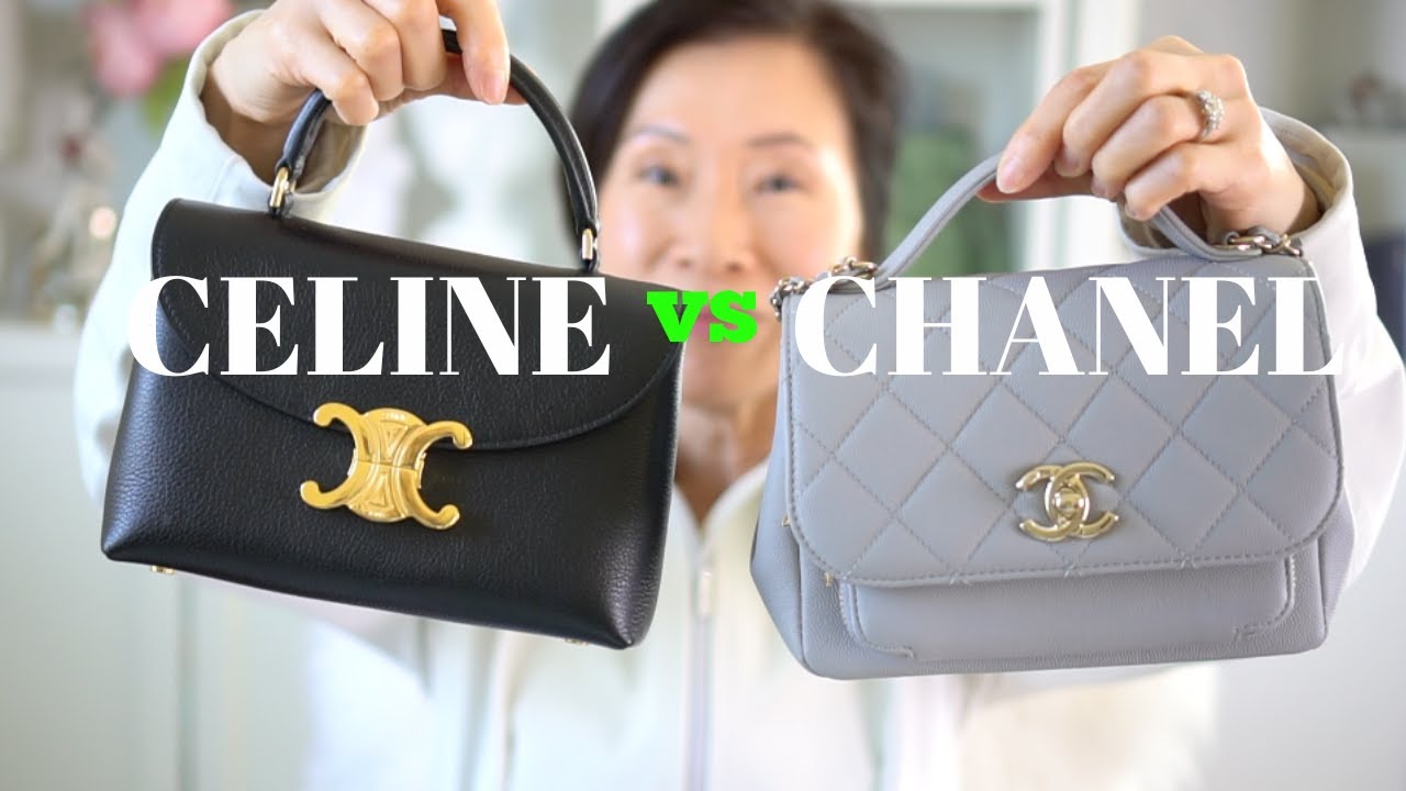 CELINE TEEN NINO vs CHANEL BUSINESS AFFINITY | comparison + what fits & mod shots