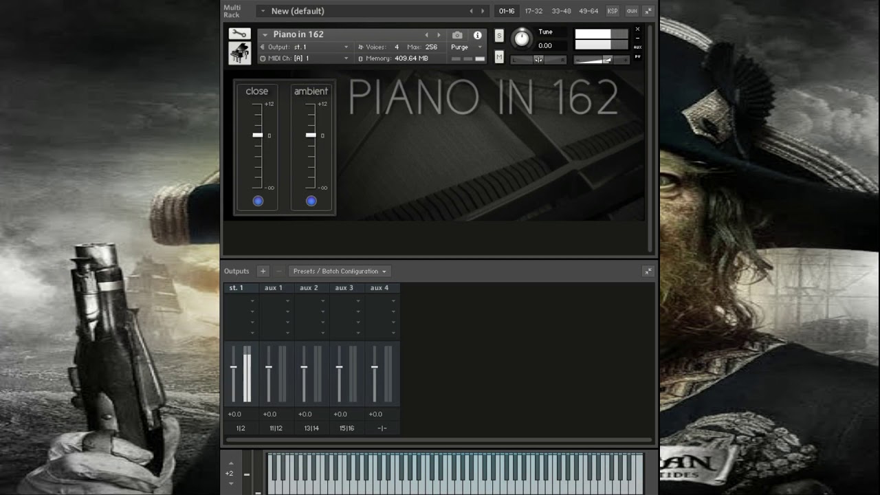 Piano in 162