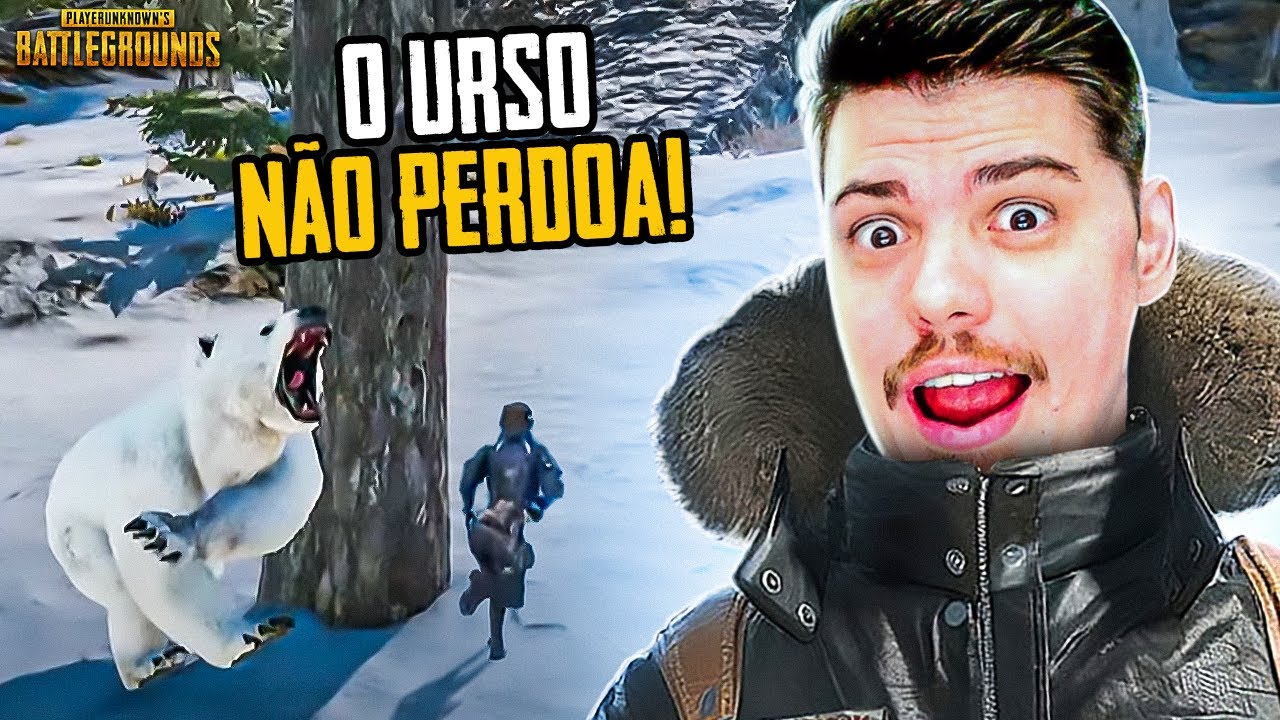 O URSO ATACA NOVAMENTE NO PUBG!