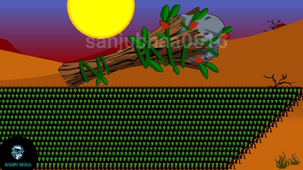 STICK WAR LEGACY | Weapon Giant Army | EPIC BATTLE | SANJU BHAA