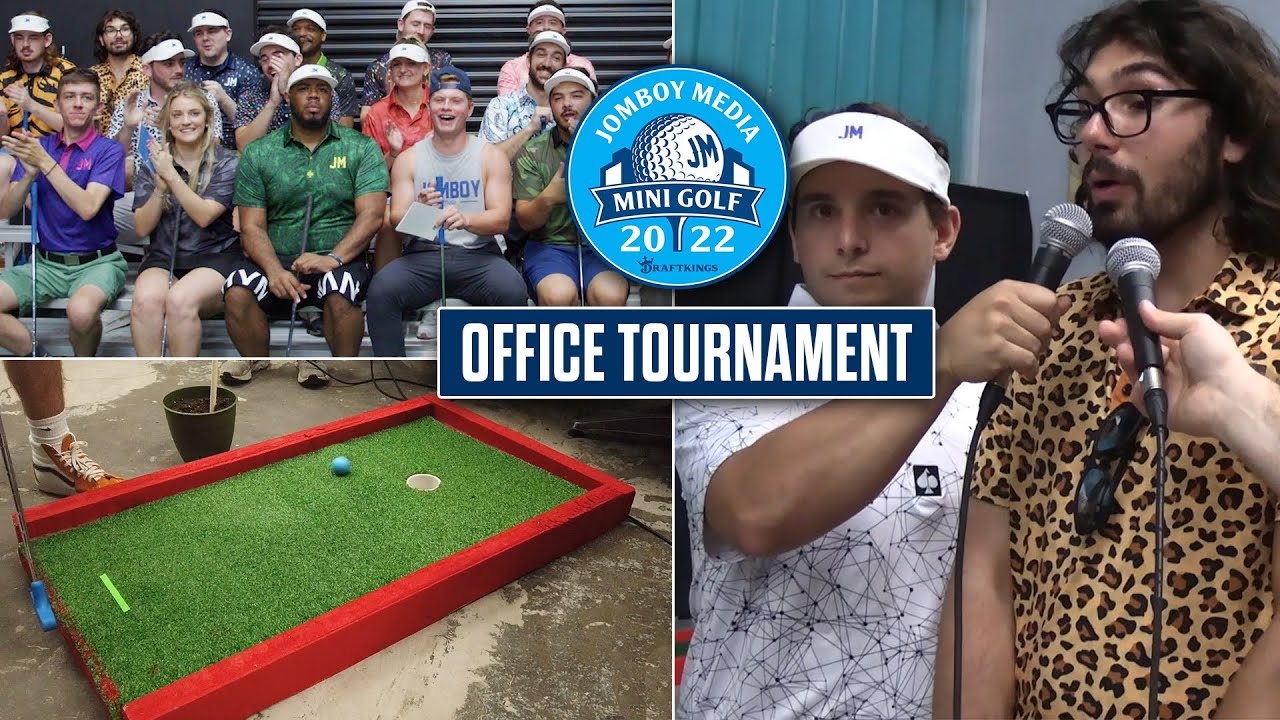 Who's the best mini golfer in the Jomboy Media office?
