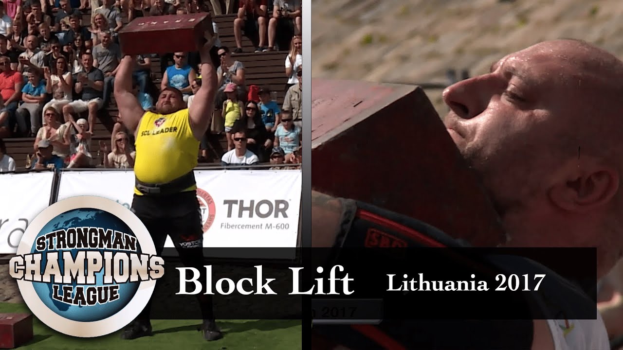 Block Lift | Lithuania 2017 | Strongman Champions League