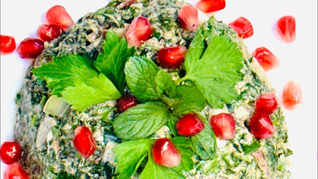 #TraditionalGeorgianFood #Phkali #VegetarianDish