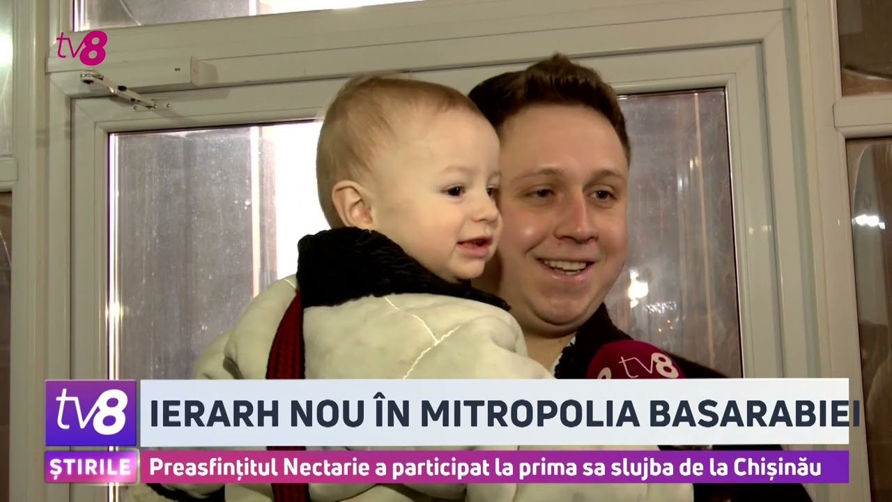 Preasfințitul Nectarie a participat la prima sa slujba de la Chișinău