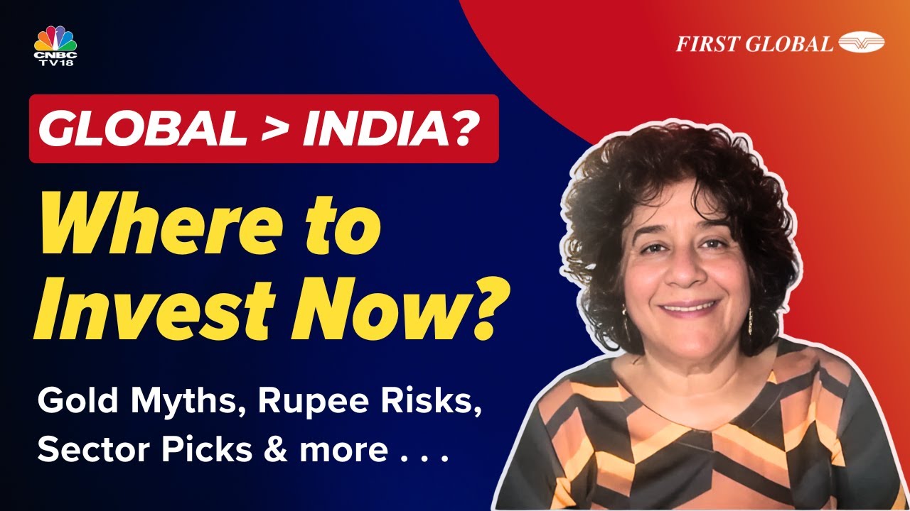 Gold, Rupee, or Global? Devina Mehra Reveals Where to Put Your Money in 2025 @CNBC-TV18