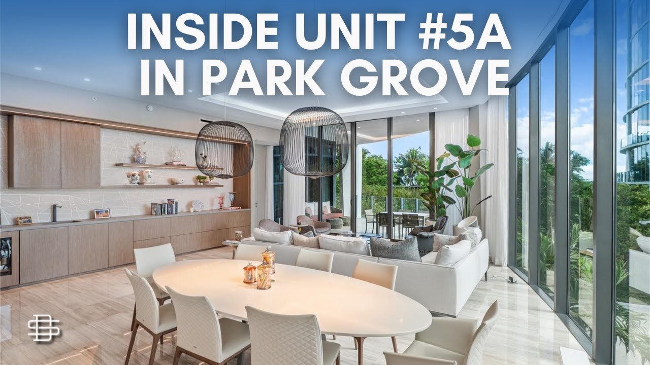 Интерьер квартиры №5А в жилом комплексе Park Grove Residences | Экскурсия по роскошной квартире в...