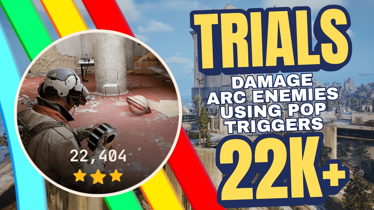 Соло-забег на 22К+ урона по врагам ARC с использованием &laquo;поп-триггеров&raquo; | ARC Raiders