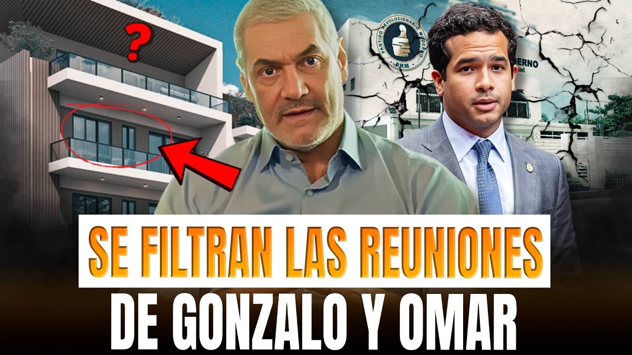 LA REUNIÓN SECRETA EN EL APARTAMENTO DE GONZALO QUE PONE A TEMBLAR AL PRM