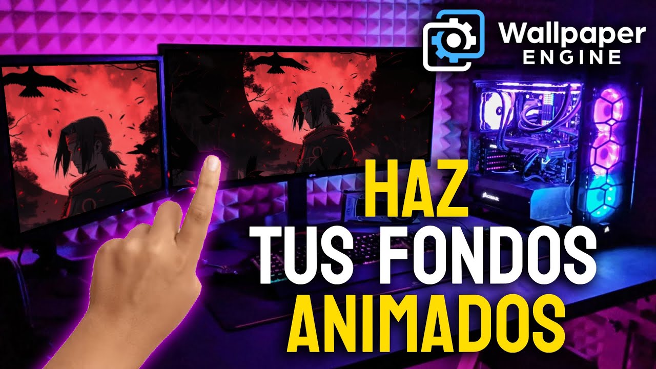 Crea tus PROPIOS FONDOS ANIMADOS con WALLPAPER ENGINE y SUBIRLO a STEAM ✅💥