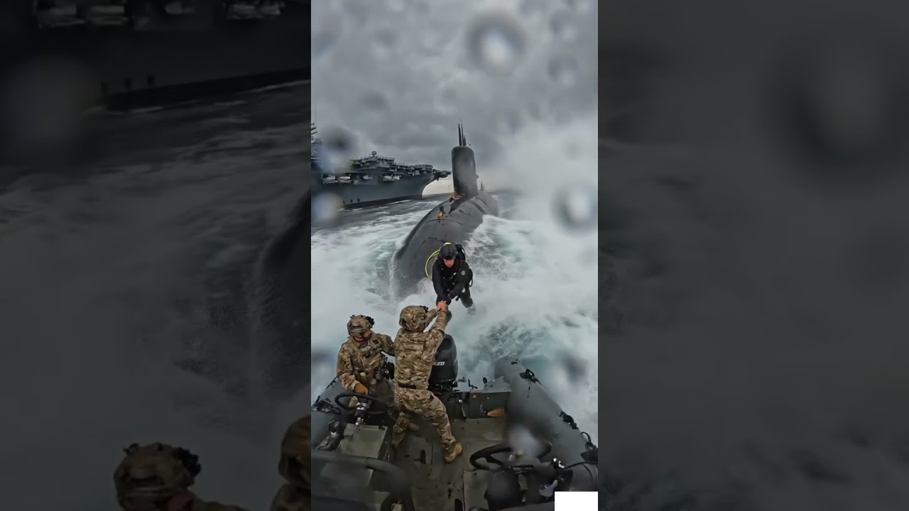 When the seas get rough, teamwork and precision mean everything #shorts