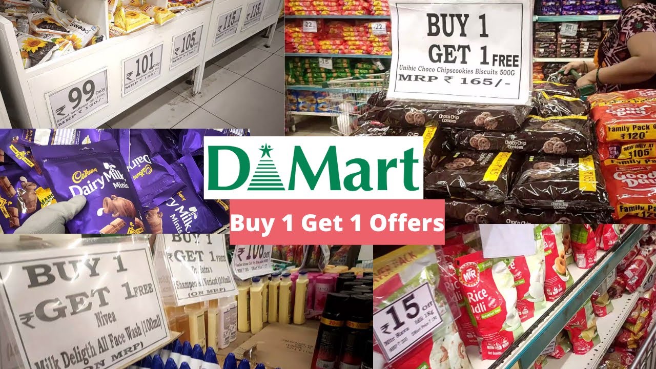 DMart Buy1 Get 1 Products || Latest Offers On Shopping || Free Items 😊🤗