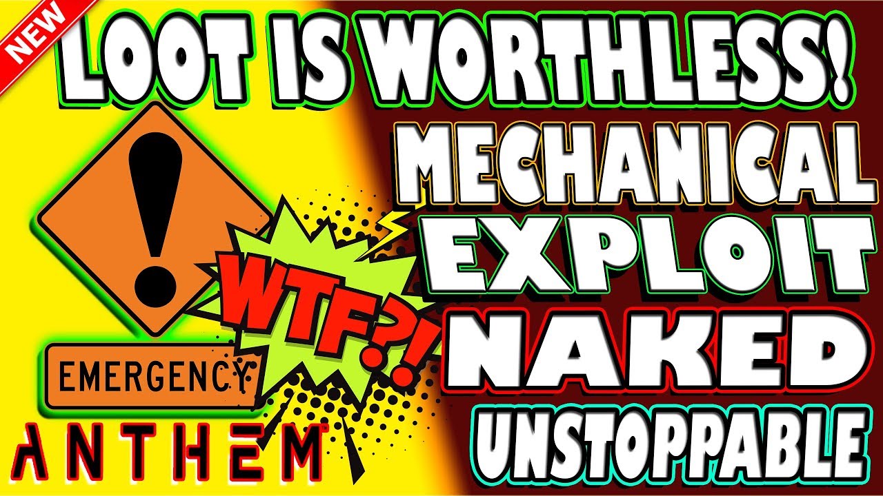 🆕 INSANE MECHANICAL EXPLOIT | NAKED & UNSTOPPABLE | Anthem | NO WAY TO FIX THIS! FOREVER GLITCHED