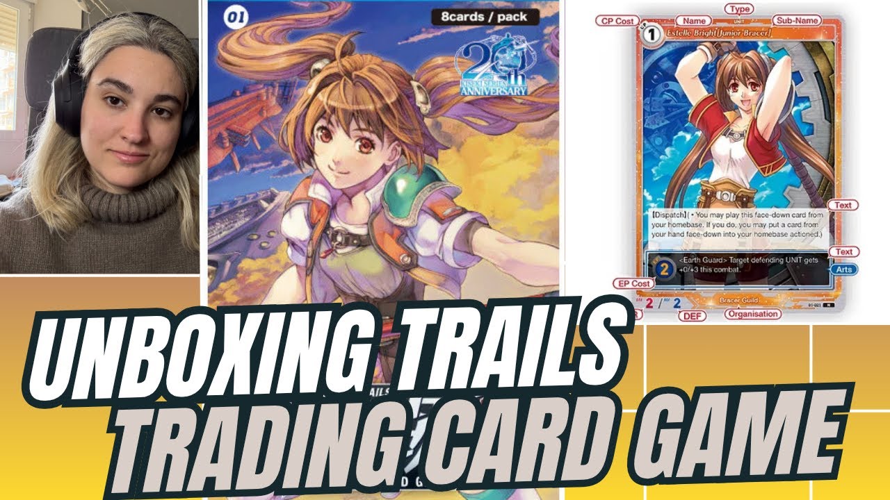 Abriendo la PRIMERA CAJA del Trails TCG en INGLÉS 🔥 | Trails Card Game Unboxing