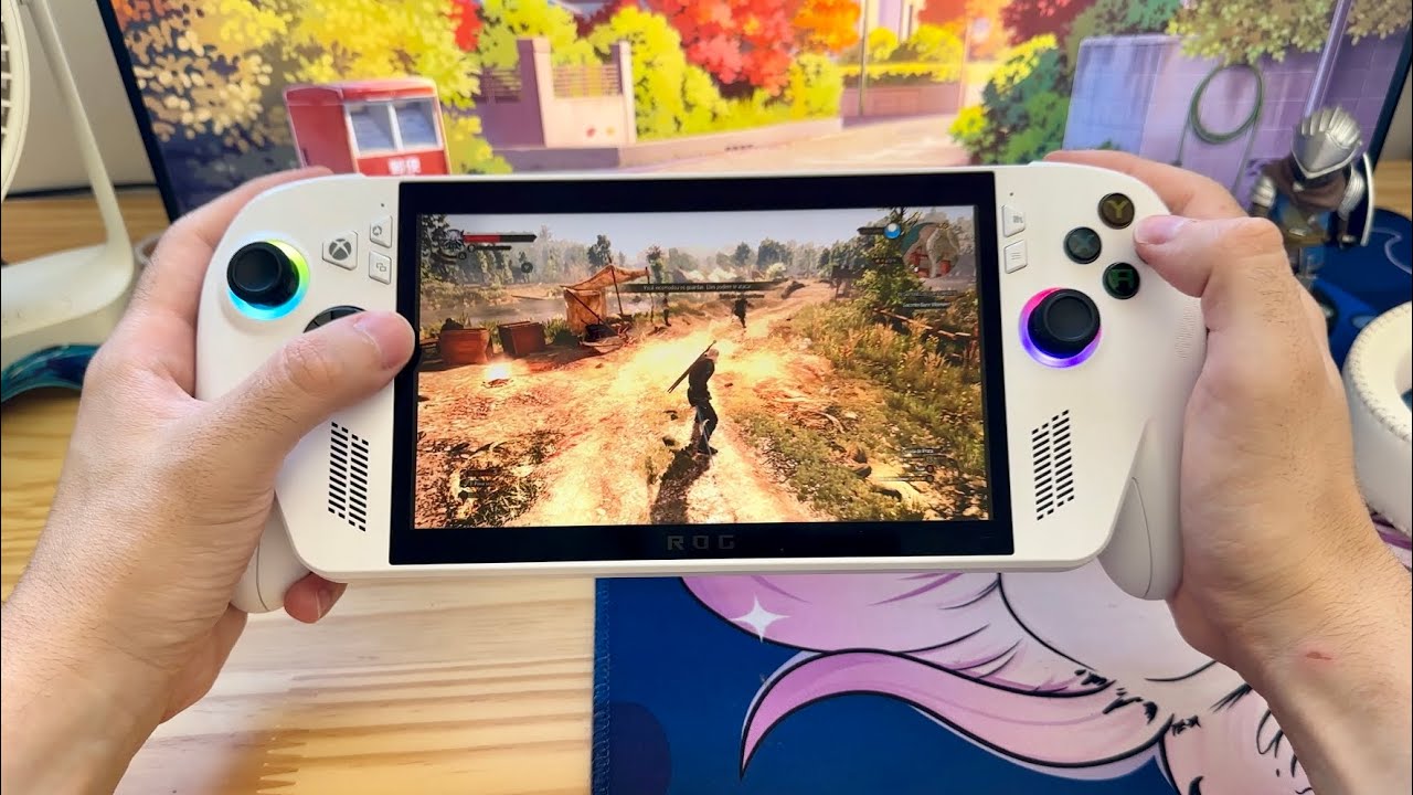 Meu Primeiro Console Portatil que roda jogos - Asus Rog Xbox Ally
