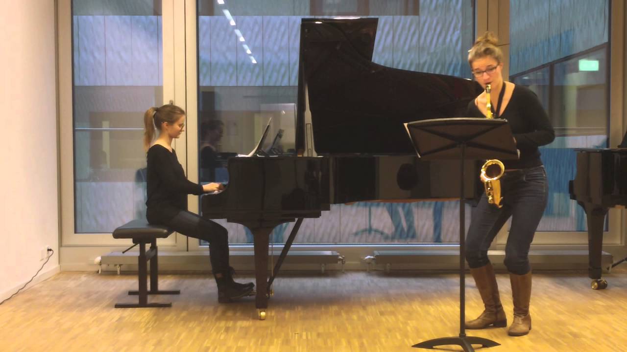 R .Muczynski Sonata op.29 for alto saxophone and piano