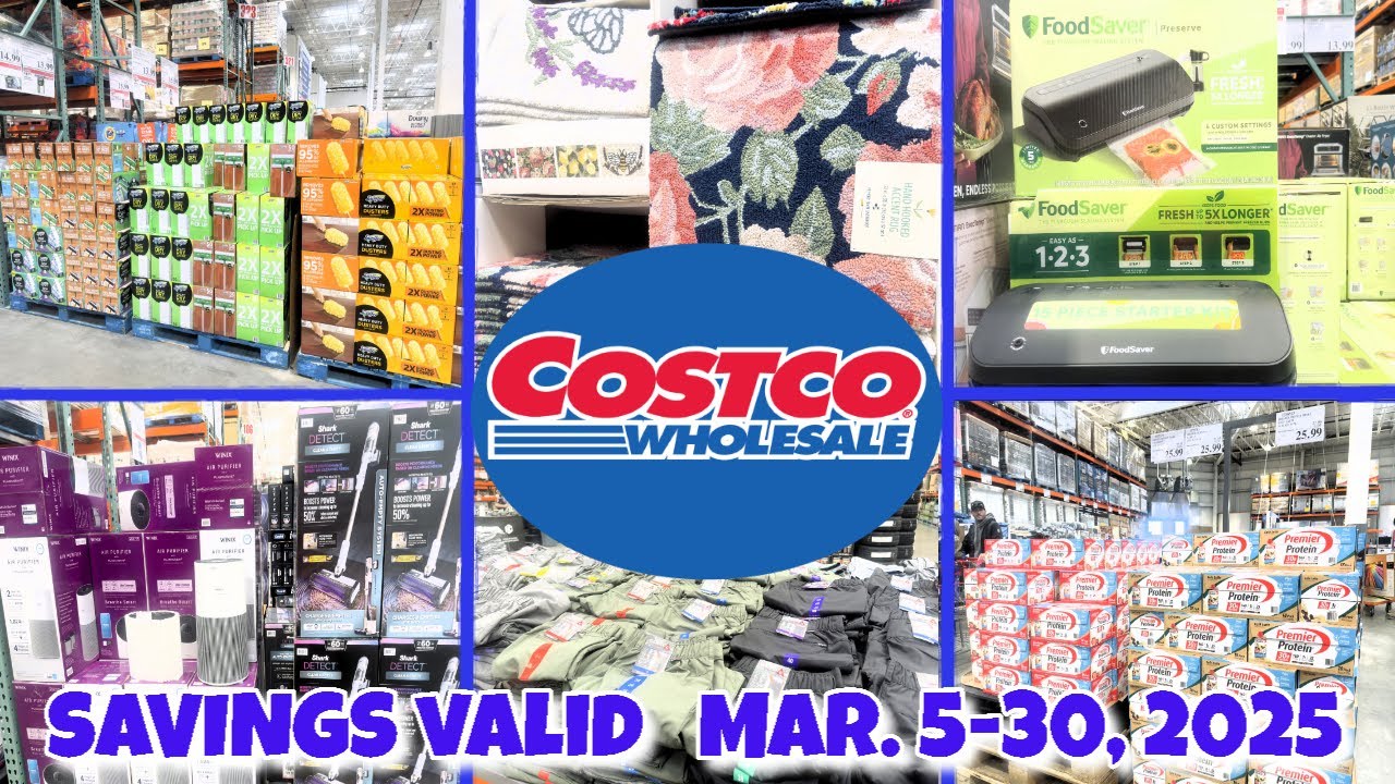MARCH AMAZING DEALS AT COSTCO  | STAYWITHUS