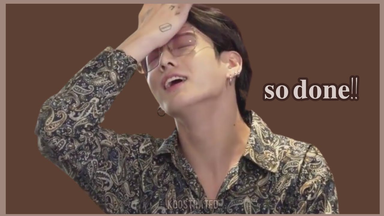 jungkook making his hyungs laugh for 5 minutes straight🐰