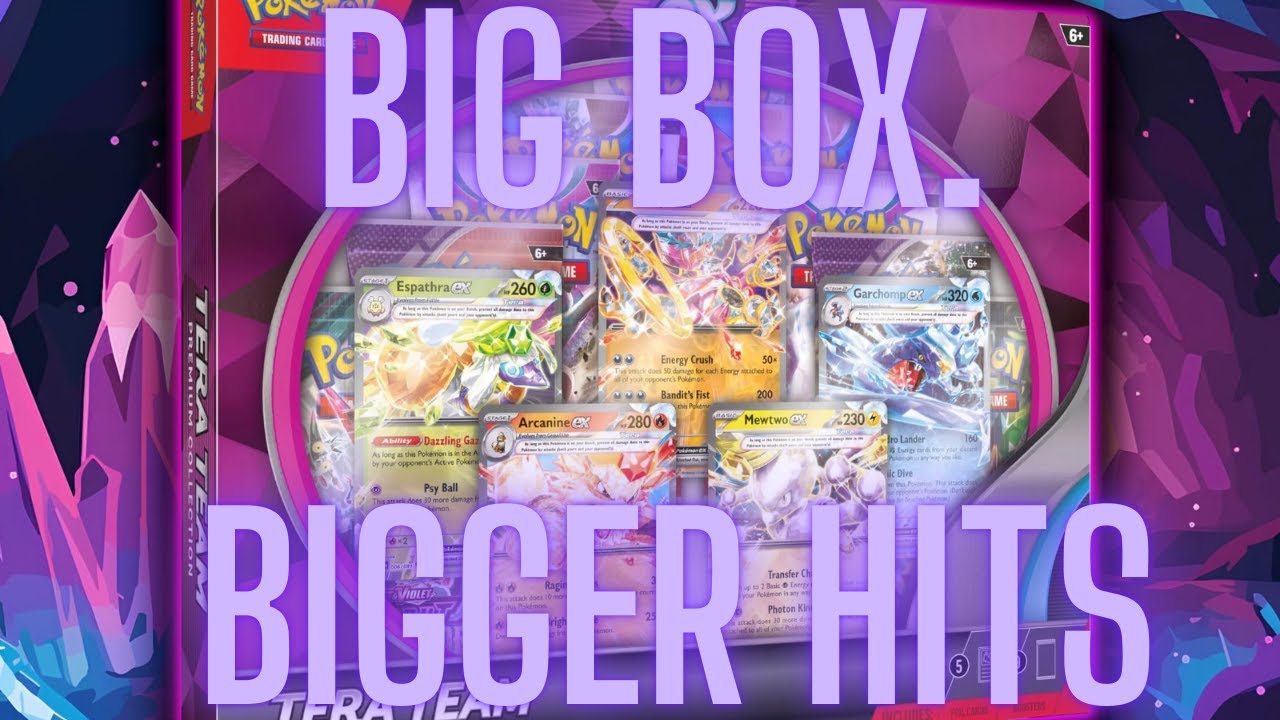 INSANE Pulls from the Tera TEAM EX Premium Collection! 🔥