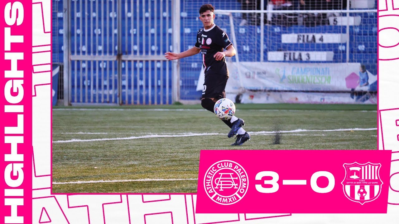 ATHLETIC CLUB PALERMO - CITTA' DI SAN VITO LO CAPO | CAMPIONATO DI ECCELLENZA 24/25 | TUTTI I GOAL