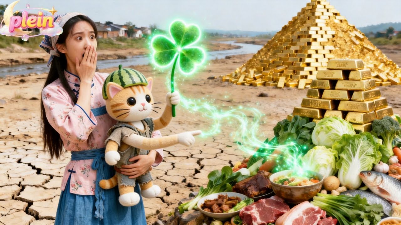 La famine frappe,fille pauvre donne sa dernière bouffe à un mendiant & obtient 10T de nourriture+or!