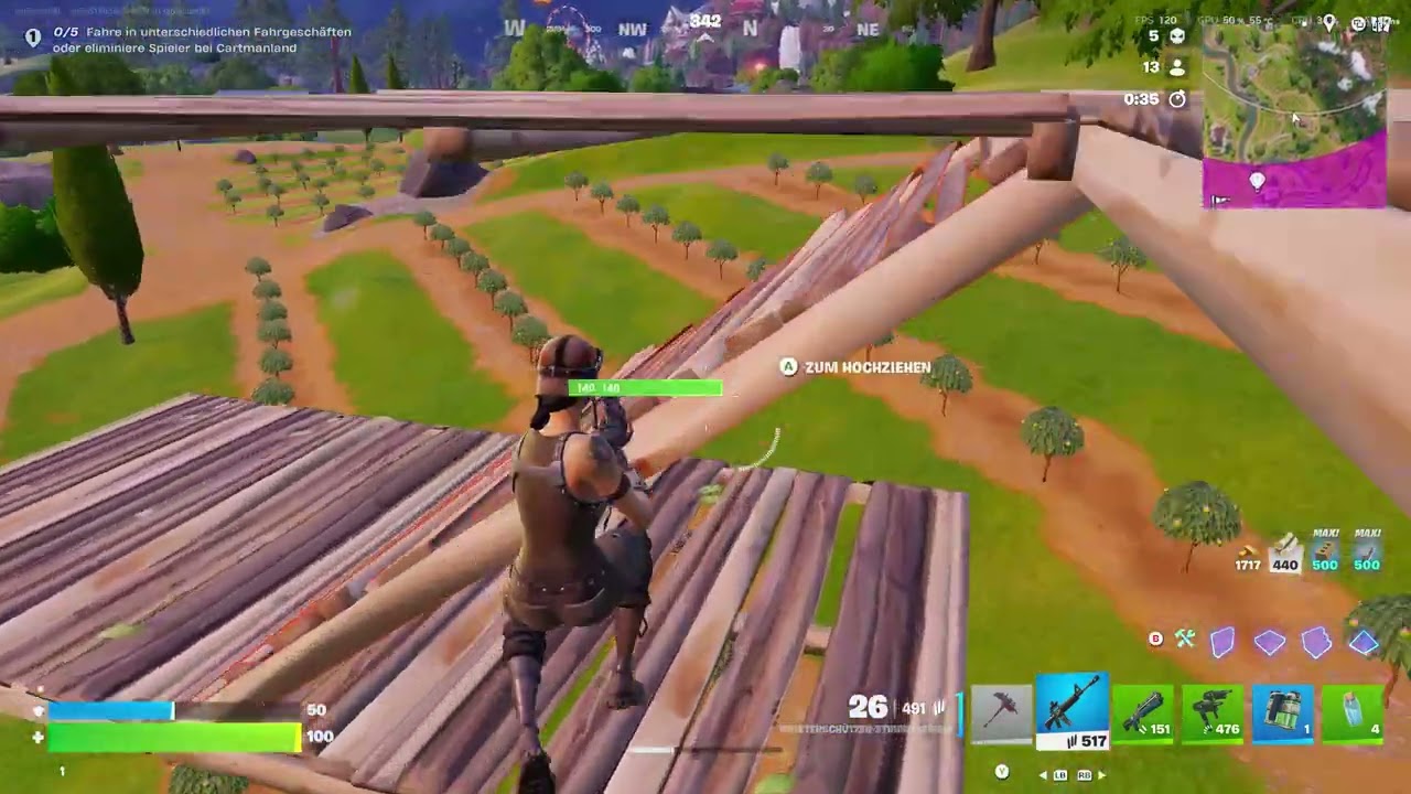 Ich spiele Fortnite  mit einen W Controller ( Stickdrift + macht alles gefühlt von automatisch