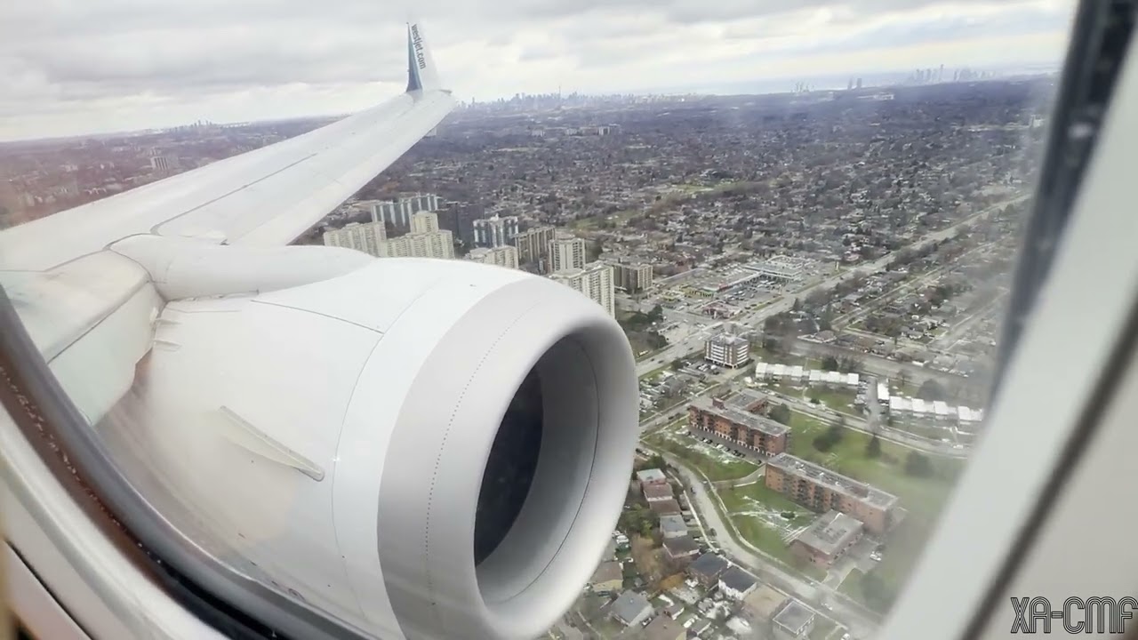 4K - LANDING AT CYYZ - Toronto Pearson International Airport - RWY23
