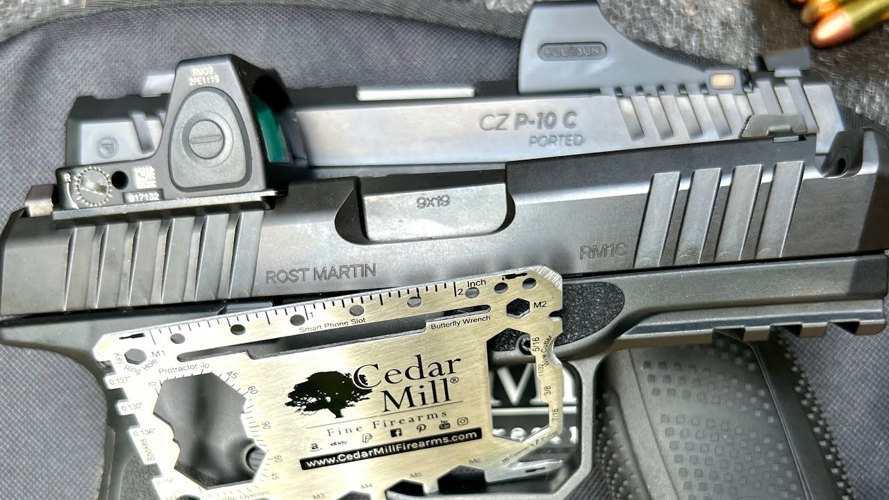 CZ P-10c Ported vs Rost Martin RM1C  SHOCKED!!