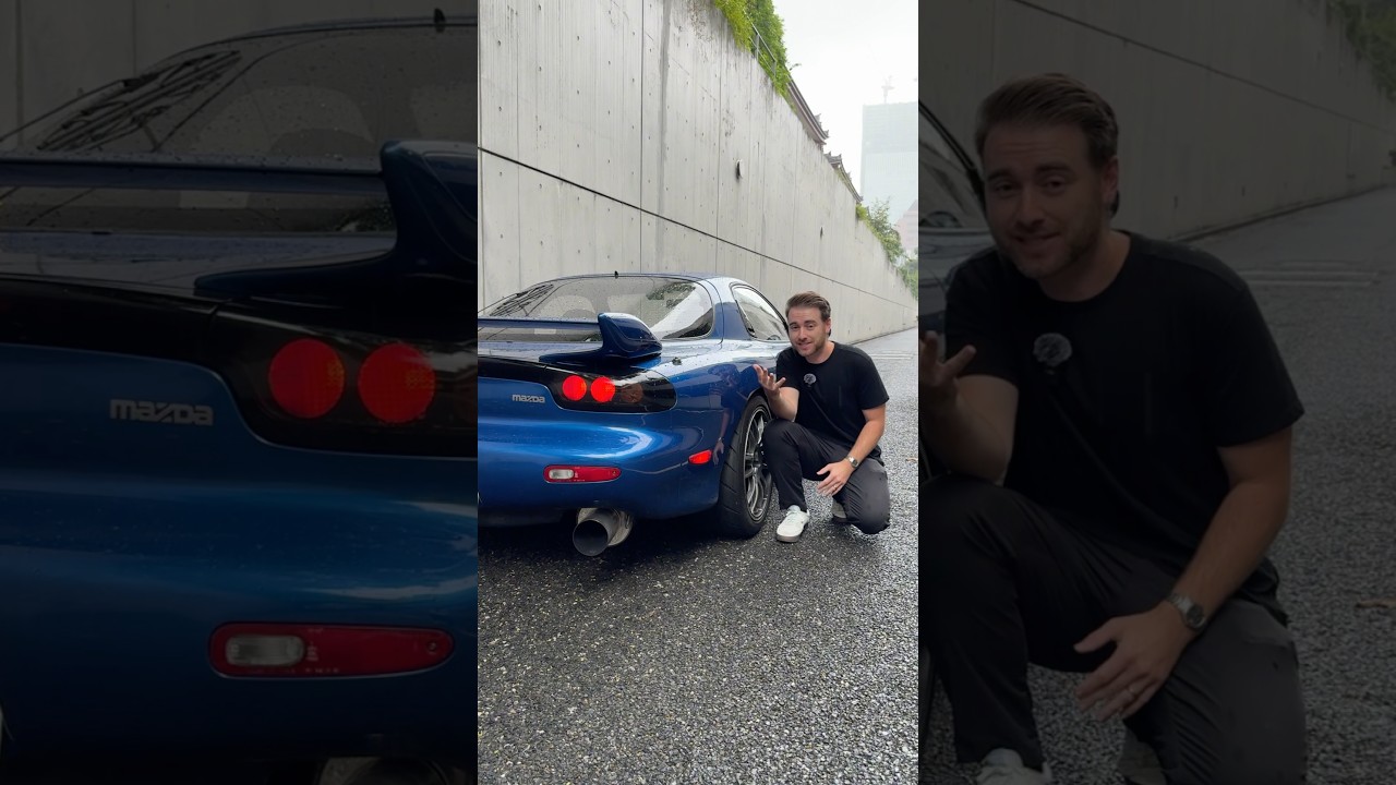 Я арендовал FD RX-7 в Японии и поехал на нем на автосалон Daikoku PA!