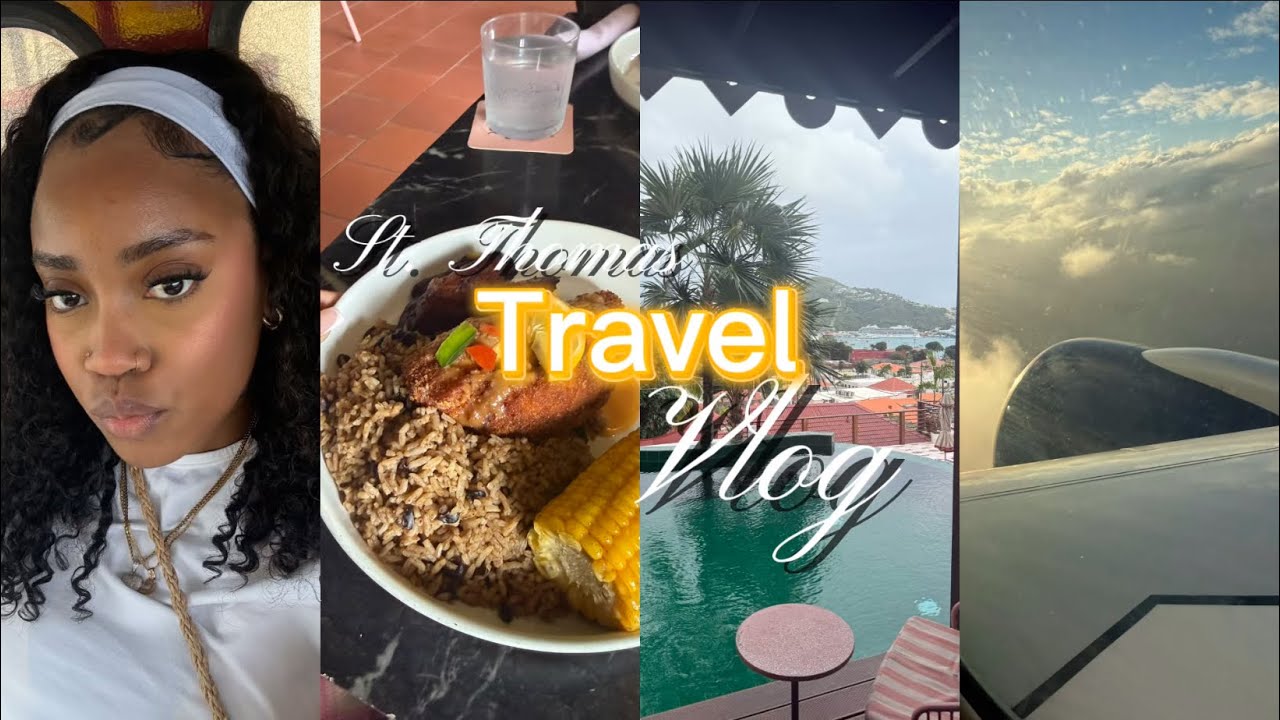 St. Thomas Travel Vlog 2026 Part 1| Caribbean Food & Island Views ✈️🌴