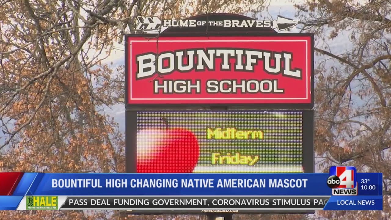 Bountiful High School to choose new mascot after changing from Braves