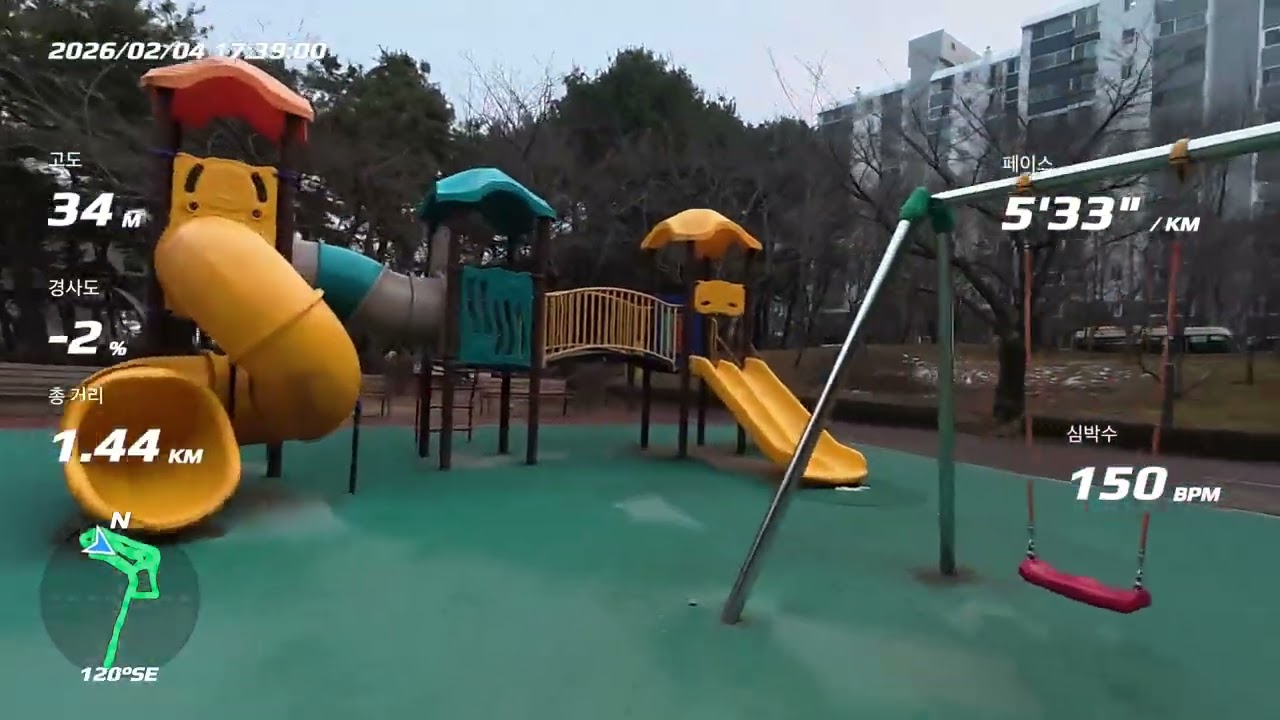 방화근린공원 구석구석 탐방하며 6KM 러닝